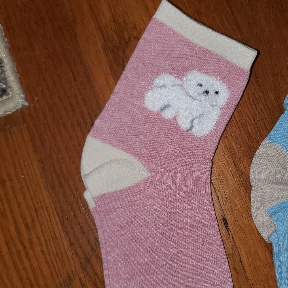 Cute Dog Socks set of 4